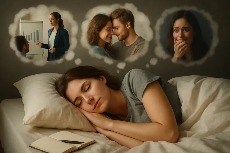 De verrassende psychologie achter je dromen over werk, liefde en angst