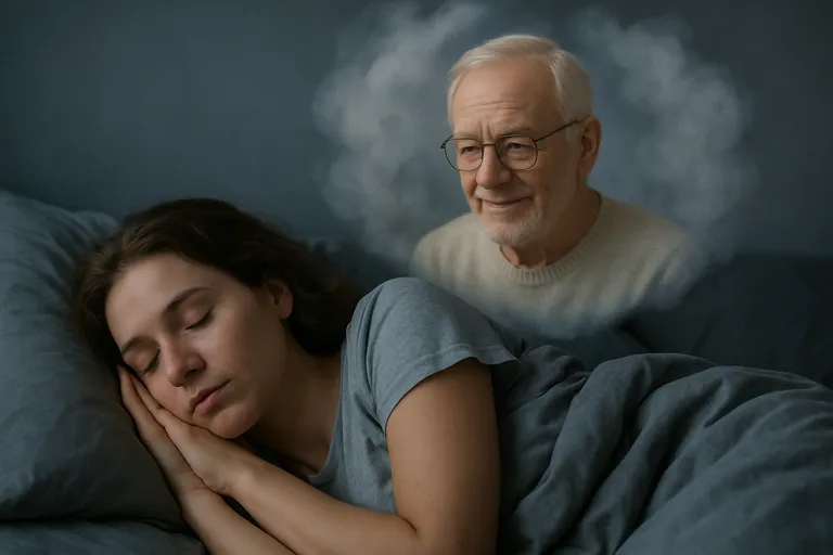 Dromen over een overleden persoon: betekenis en context