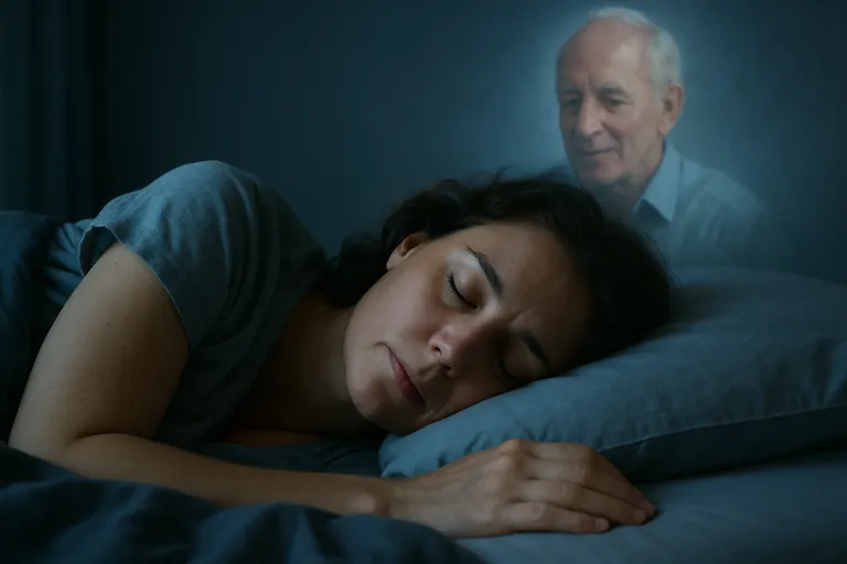 Troost en betekenis in dromen waarin overleden dierbaren verschijnen