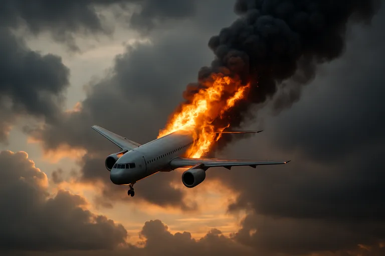 Wat betekent dromen over een neerstortend vliegtuig