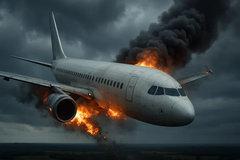 Wat je droom over een neerstortend vliegtuig zegt over controle, angst en verandering